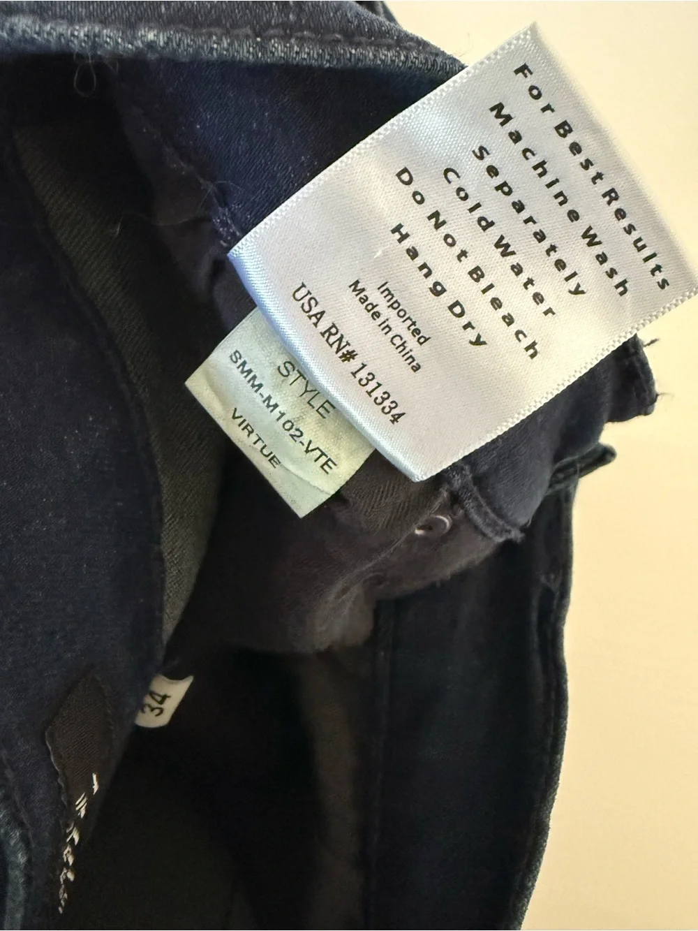 Slim Straight Men’s Jeans in Deep Indigo
